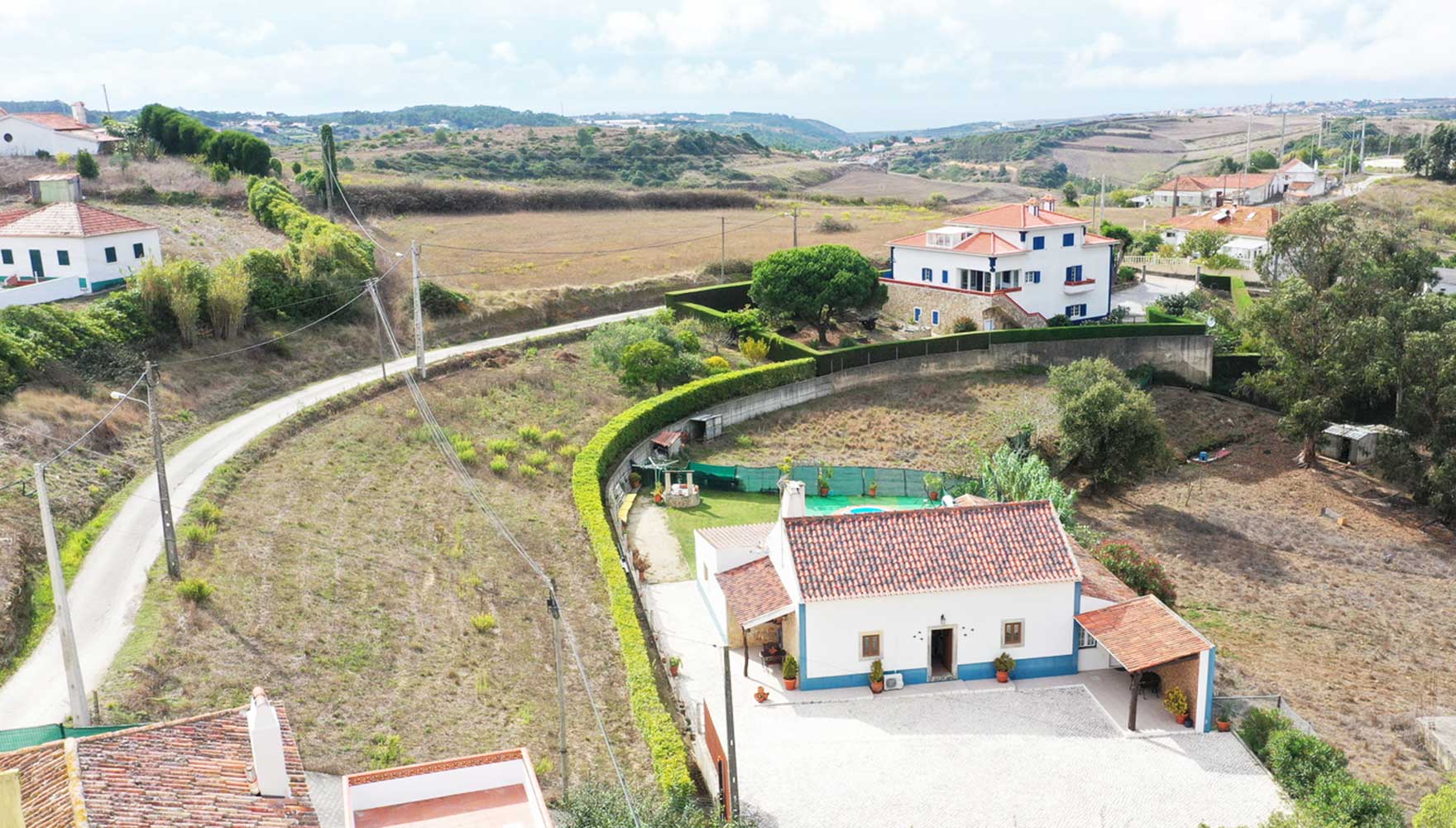 propriedade, vista aérea