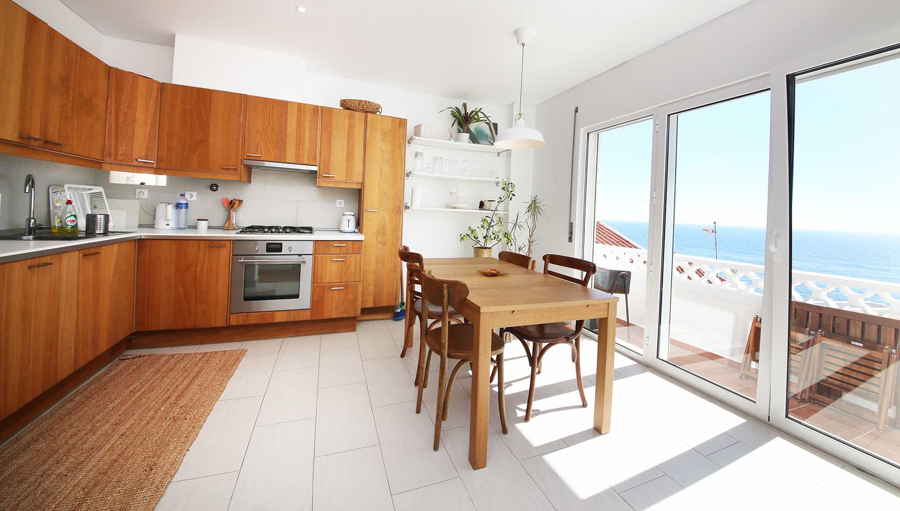 cozinha em espaço aberto