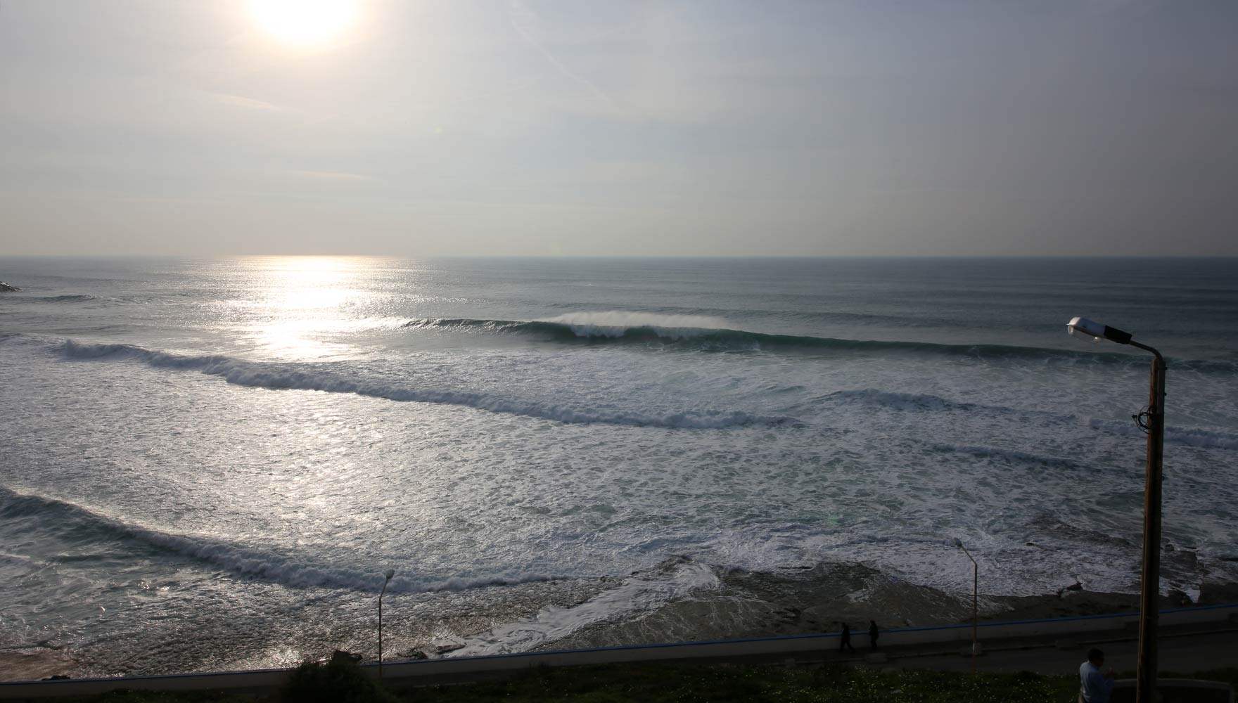 vista para o mar a partir do terraço